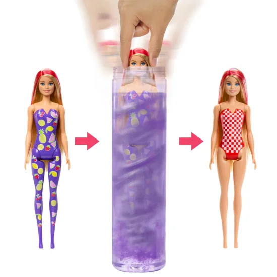 Boneca Barbie Color Reveal Frutas Doces - Mattel HLF83