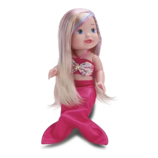 1 Boneca Baby Alive My Little Collection Sereia - Divertoys