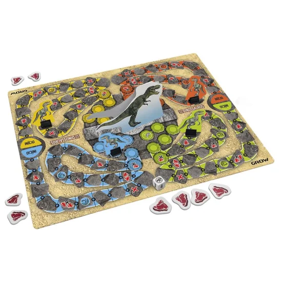 Jogo Ilha Dos Dinossauros - Grow 04274