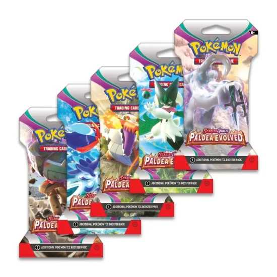 Blister Unitrio Pokmon Evolues em Paldea