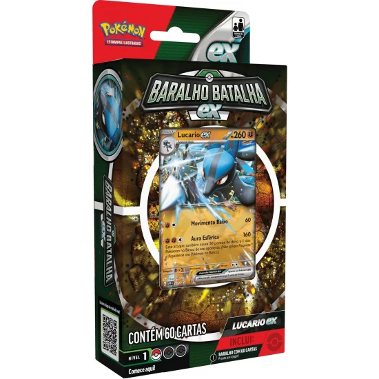 Deck Pokmon Baralho de Batalha Lucario Ex