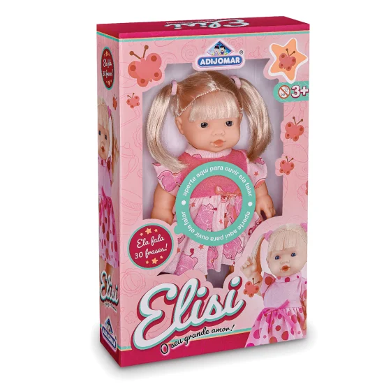 Boneca Elisi 30 Frases - Adijomar 380