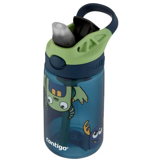 Garrafa Gizmo Flip Kids 414ml Monstros - Contigo 126110