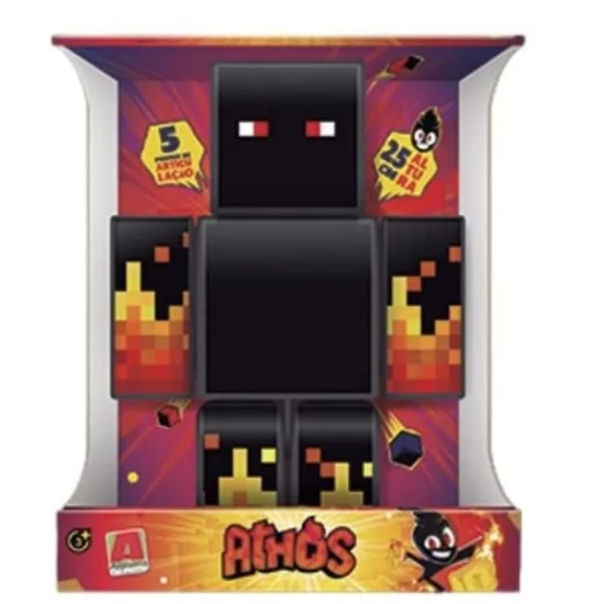 Boneco Grande Athos 35 Cm Minecraft