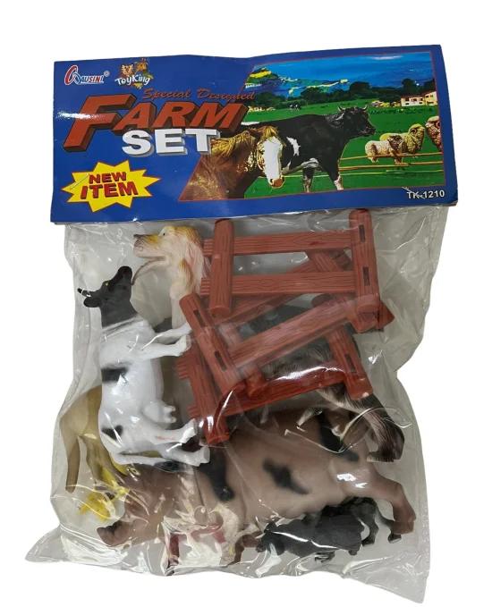 Sacola Animais Farm Set Tk 1210.