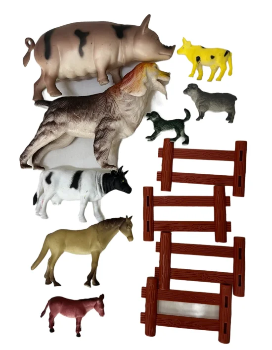 Sacola Animais Farm Set Tk 1210.