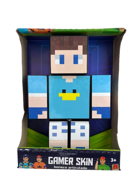Boneco Familia Arqueira Beto Gamer - 25 Cm