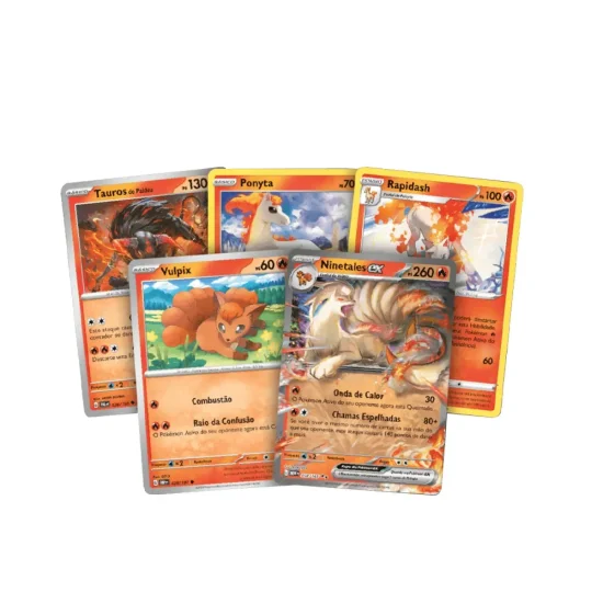 POKMON BATALHA DELUXE - 1 BARALHO COM 60 CARTAS