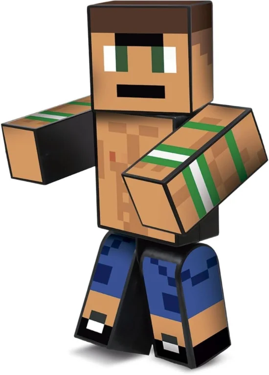 Boneco Brucutu Gamer Turma do Problems - 25cm Minecraft
