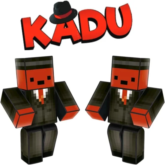 Boneco Kadu Turma do Problems -25cm Minecraft