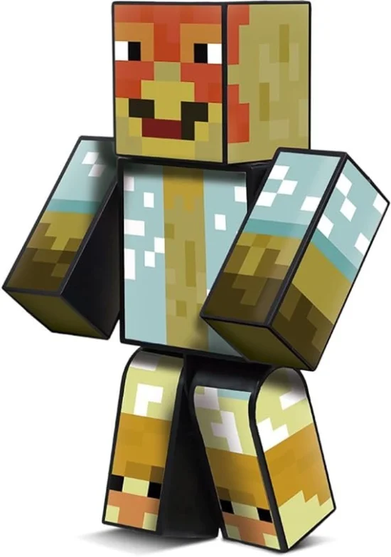 Boneco Z Galo Gamer Turma do Problems -Pequeno 25cm Minecraft Youtube 3031269