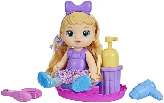 Baby Alive, Boneca Beb Sudsy Styling F5112