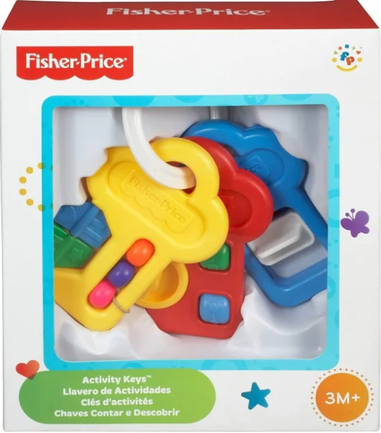 Fisher Price - Mordedor e Chocalho Chaves de Atividades T6262-4