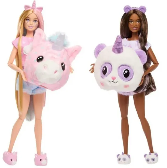 Conjunto Barbie Cutie Reveal Festa do Pijama HRY15