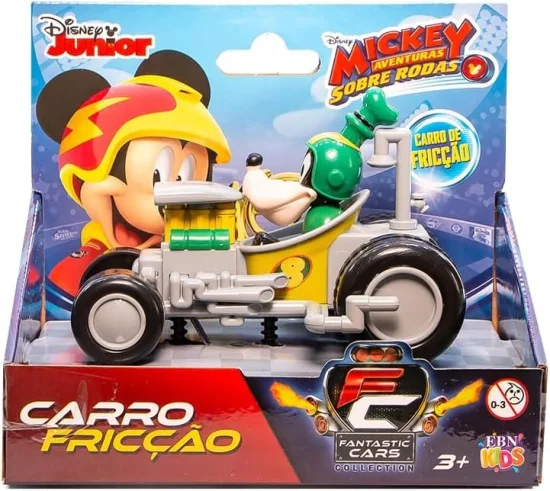 Pateta Brinquedo Carrinho de Frico Fantastic Car Disney