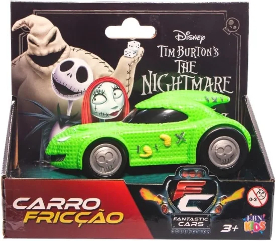 Oogie Boogie Brinquedo Carrinho de Frico Tim Burtons