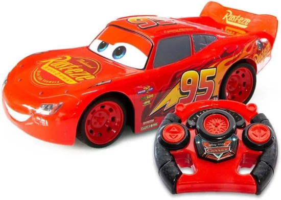 Relmpago McQueen Brinquedo Carrinho de controle Remoto Big Racer Cars 28CM