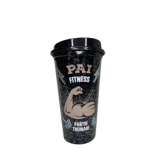 Copo com Tampa Dia dos Pais 500ml