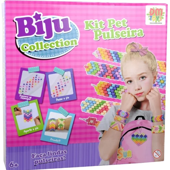 Kit Miangas Infantil Para Montar Pulseiras  DMT6785