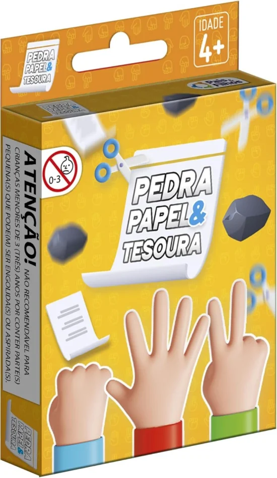 Jogo de Cartas Pedra, Papel e Tesoura   791934-1