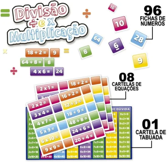 Jogo Diverso Diviso e Multiplicao - 1260.1