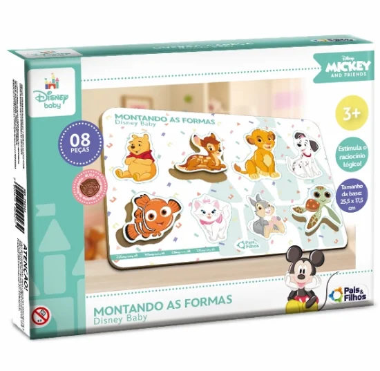 Quebra Cabea Montando as Formas Disney Baby   792424-1