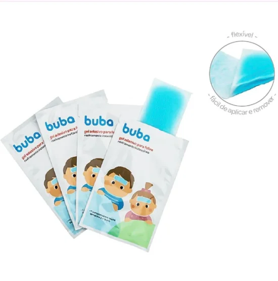 Compressa de Gel Adesivo Para Alvio da Febre