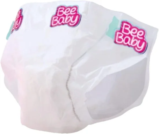 Fraldas Para Boneca Bee Baby Toys 4 Unidades  828
