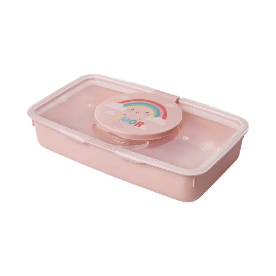 Porta Lenos Umedecidos Arco-ris 530 ml