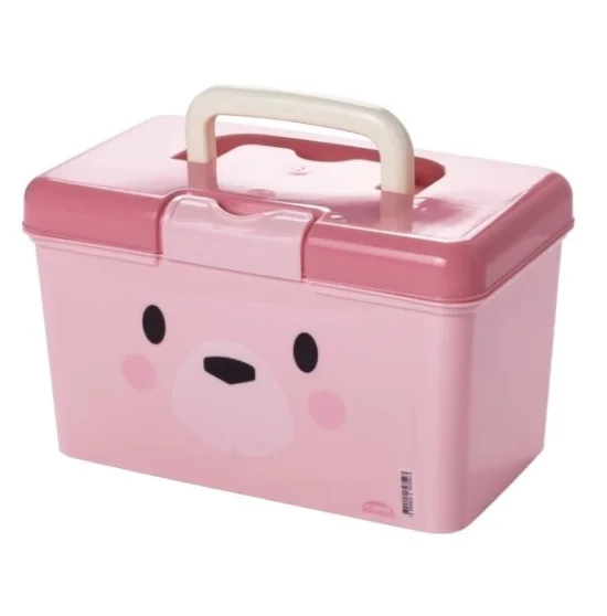 Caixa Organizadora Farmcia Urso Rosa - 016677