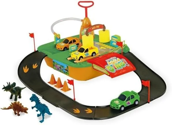 Lava Rpido Acqua Dino Homeplay, Com 3 Carrinhos