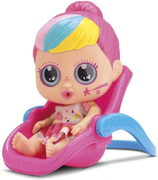Boneca Little Dolls Passeio Gliter - DiverToys 8230