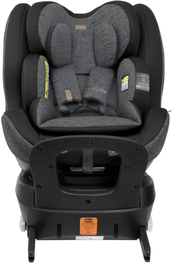 Cadeira auto para bebes 0  seat3fit i-s air black air melange