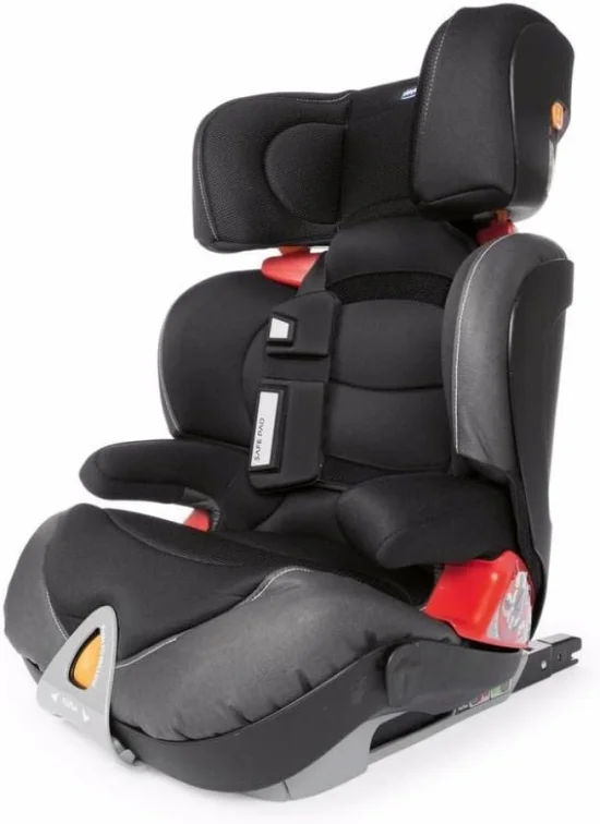 Cadeira Auto Oasys 2-3 Fixplus Evo Jet Black