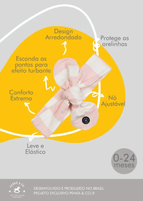 Faixa de Cabelo Scooby Loo - Penka Knot