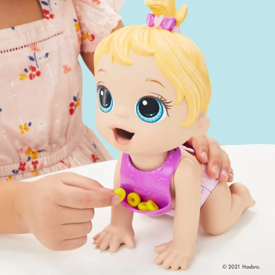 Baby Alive, Boneca Beb Hora da Papinha Cabelo Loiro