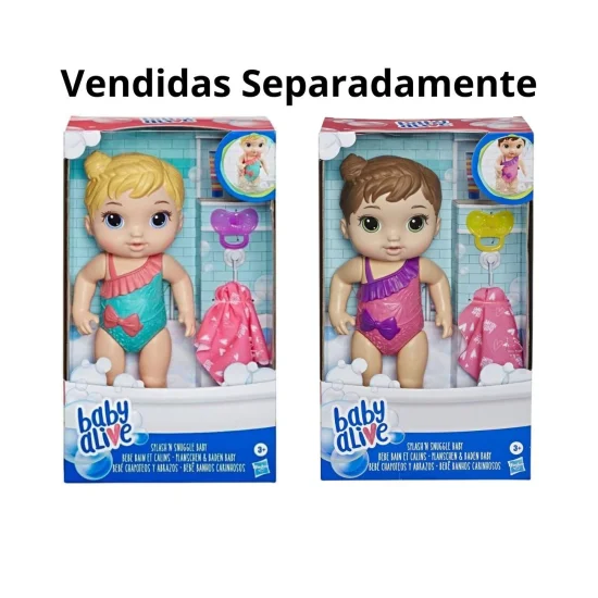 Boneca Baby Alive Banhos Carinhosos - Hasbro