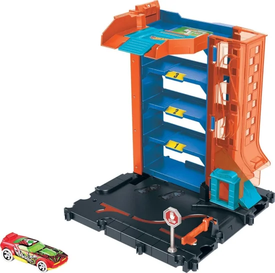 Hot Wheels Pista de Brinquedo Garagem Multi