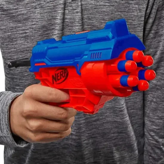 Lanador De Dardos Nerf Alpha Strike Boa Rc-6 Hasbro