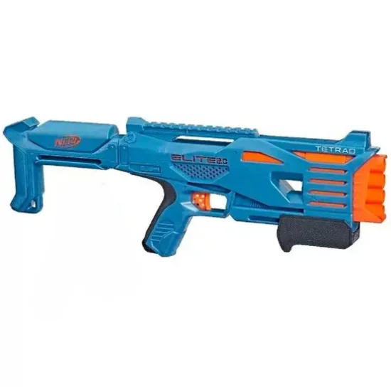 Lanador de Dardos - Nerf Elite 2.0 - Tetrad QS-4