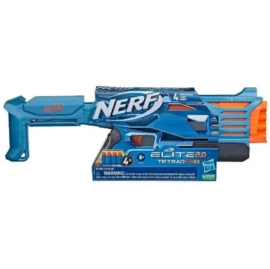 Lanador de Dardos - Nerf Elite 2.0 - Tetrad QS-4