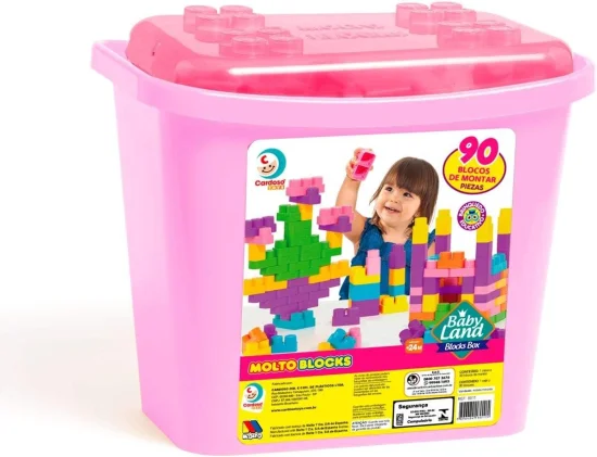 Blocos de Montar, Blocks Box 90 peas