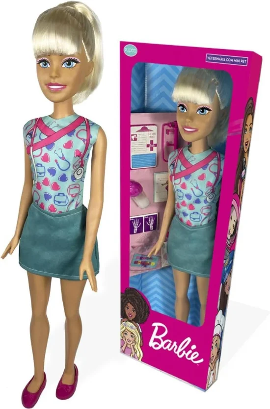 Boneca Barbie Mdica 66CM