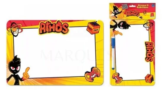 Risque e Rabisque Lousa Turma do Athos Gamer - Minecraft