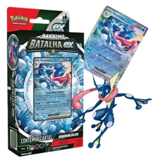 Pokmon Deck Baralho Batalha Greninja ou Kangaskhan Ex Copag