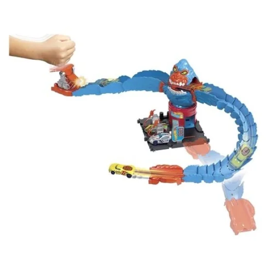 Pista Hot Wheels City Ataque Do Gorila