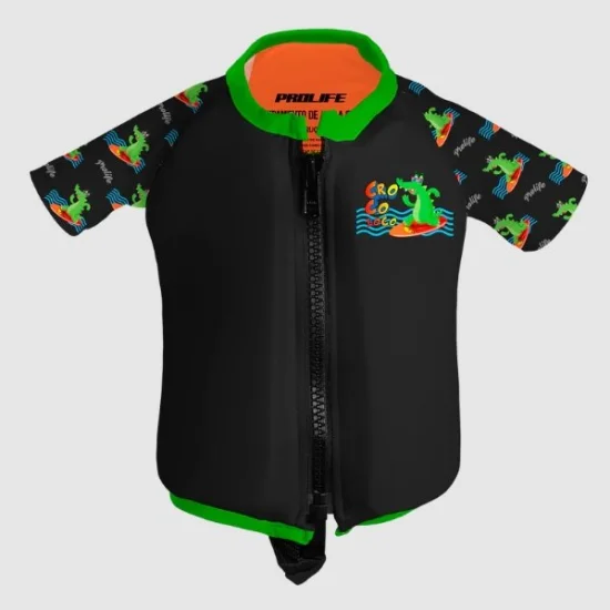 Camisa Flutuadora Infantil Floater Crocodilo TAM. 8 - Prolife