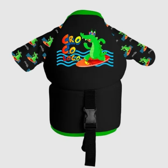 Camisa Flutuadora Infantil Floater Crocodilo TAM. 8 - Prolife