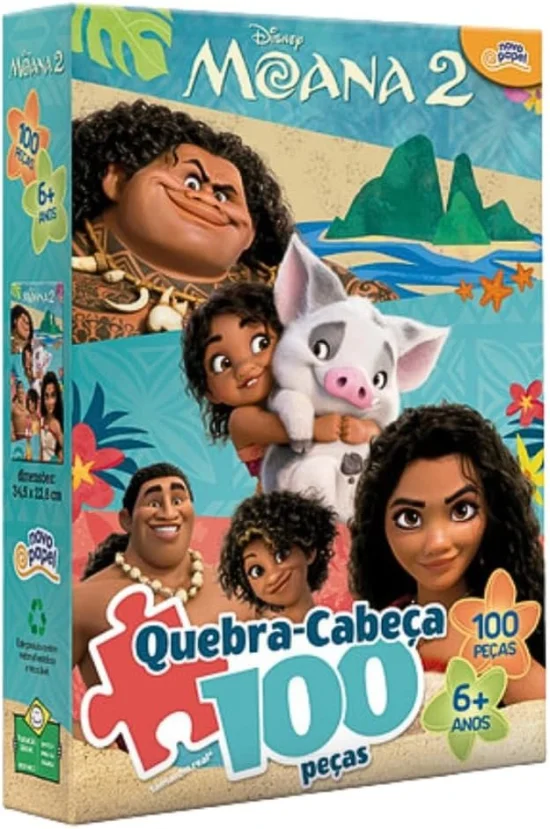 Quebra-cabea Moana 2  - 100 Peas