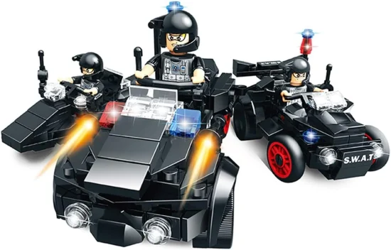 Bloco de Montar Estilo Lego - Operaes Especiais Carro 3 em 1-141 Peas